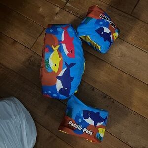 Paddle Pals Kids Swim Vest with Fish Design